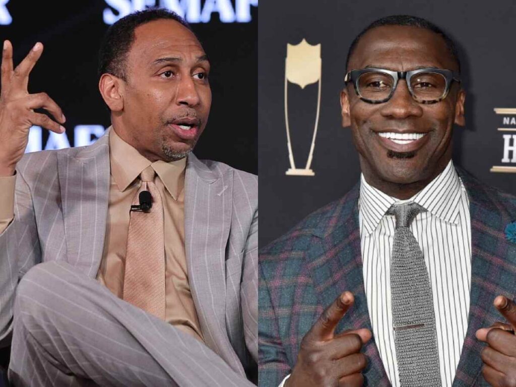 Stephen A. Smith and Shannon Sharpe