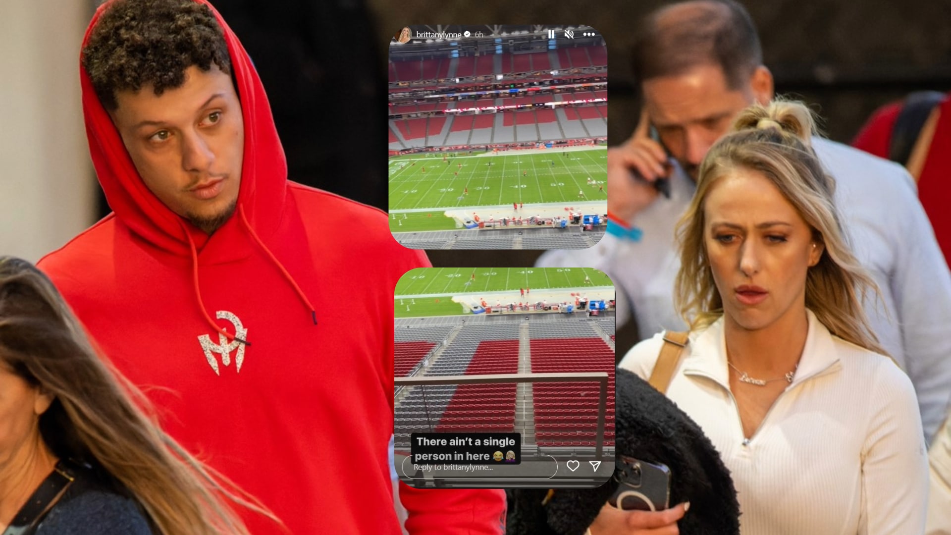 Patrick Mahomes’ wife Brittany ASTONISHINGLY reveals the sad state of fans turnaround at Chiefs game only to be proved wrong hours later