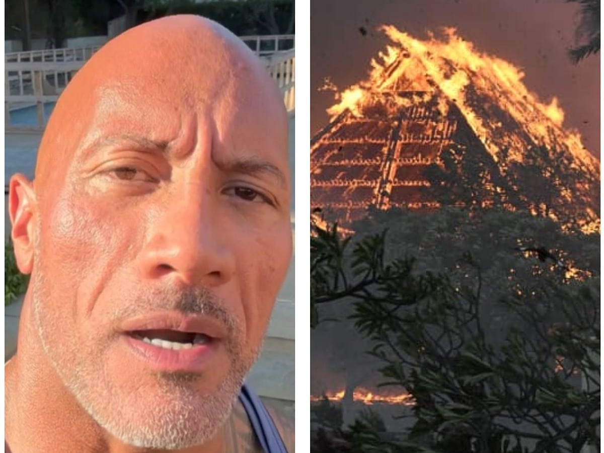 Heartbroken Dwayne The Rock Johnson shares emotional message following Hawaii wildfires