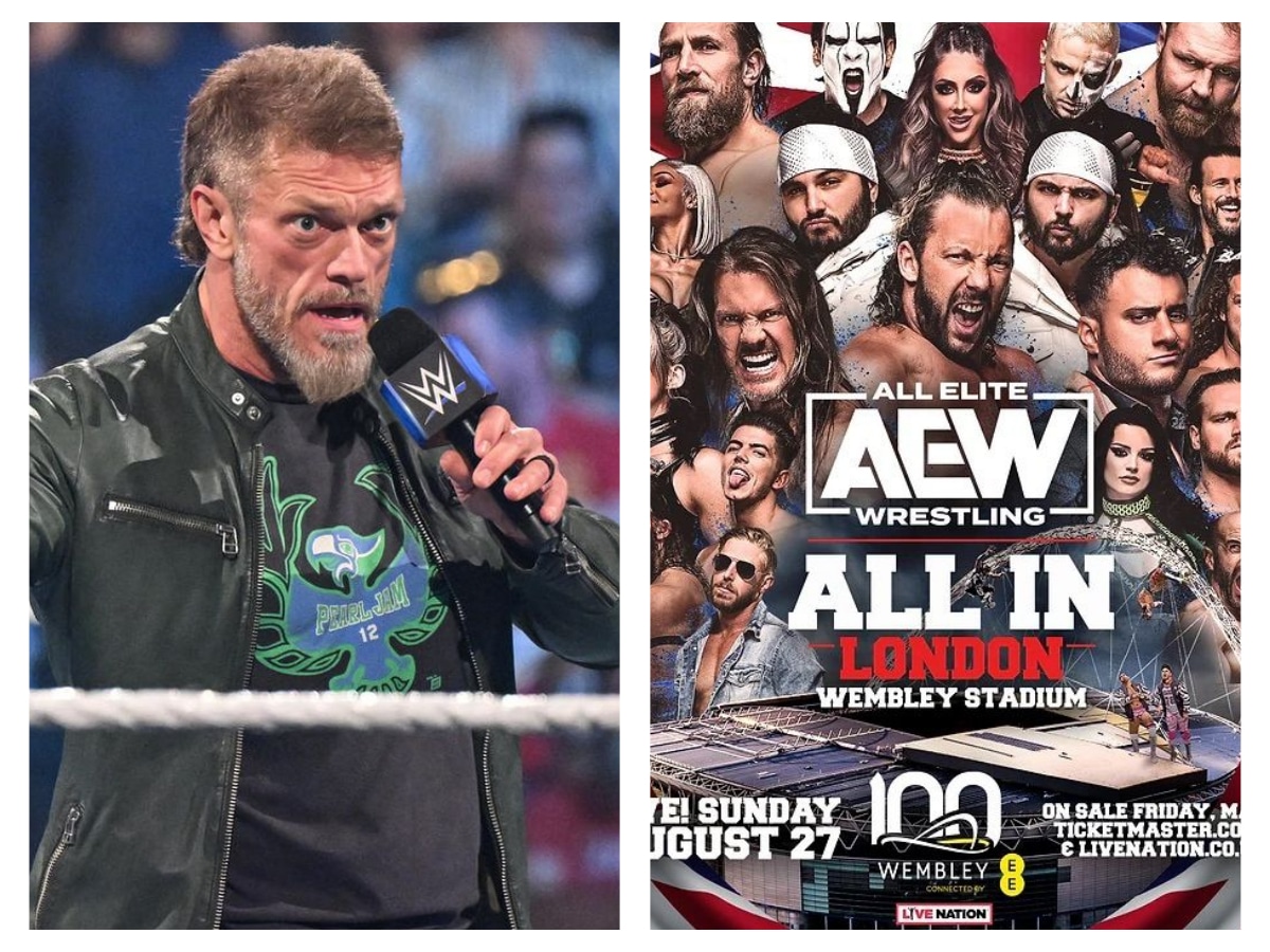 Edge shuts down rumors of him going to AEW and appearing at All In