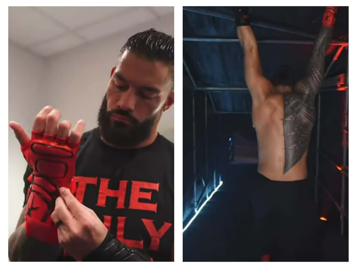 WATCH: Rare video of Roman Reigns backstage preparation before his match against Jey Uso at SummerSlam 