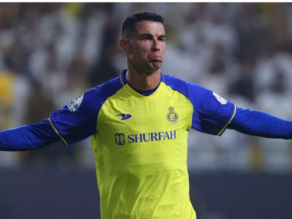 Ronaldo scores for Al Nassr (credits- GettyImages)