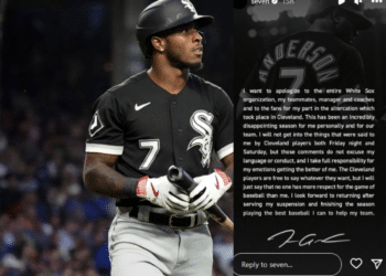 Tim Anderson [Image Credit: MLB/Instagram]