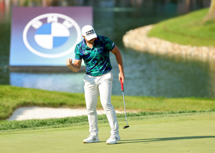 BMW Championship prize money payout Viktor Hovland pockets 3.6