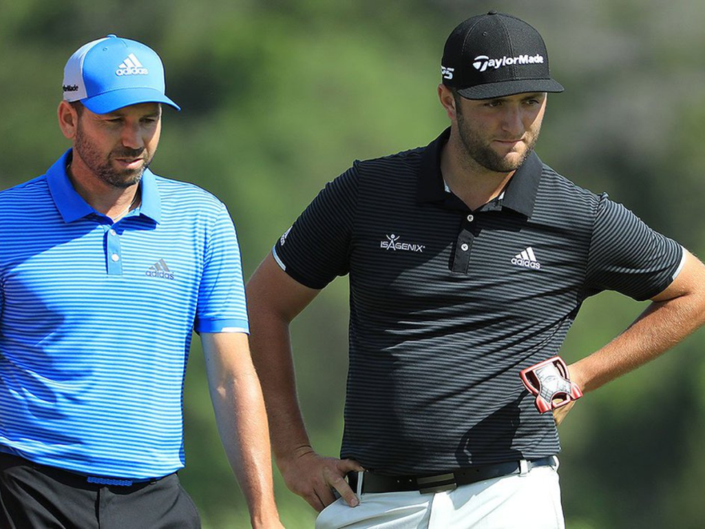 Jon Rahm and Sergio Garcia [Image Credit: Twitter]