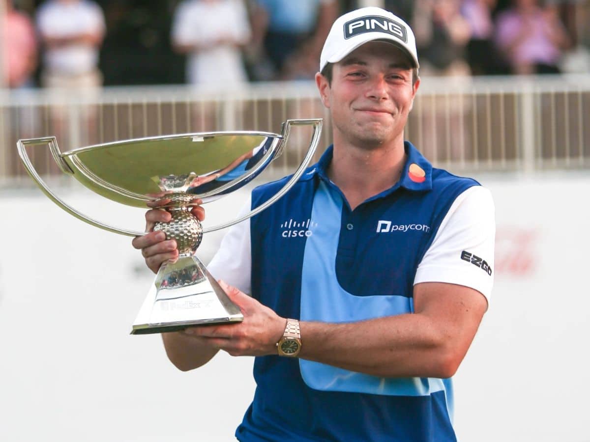 Hovland wins FedEx Cup