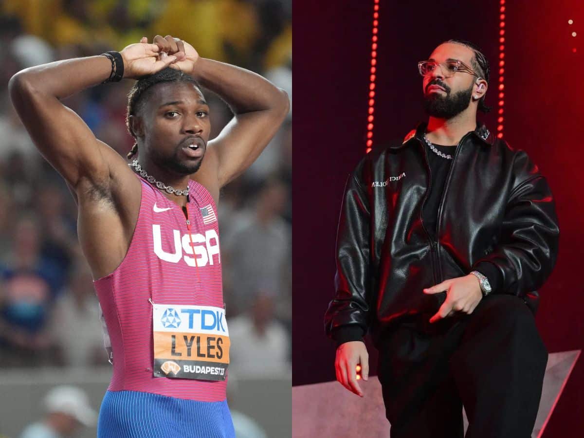 Gold medalist Noah Lyles gets BRUTALLY slammed by Drake for his NBA ‘world champions’ comment