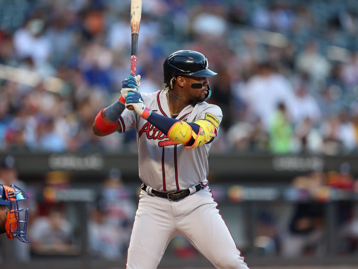 Ronald Acuña Jr. accosted by fans at Coors Field