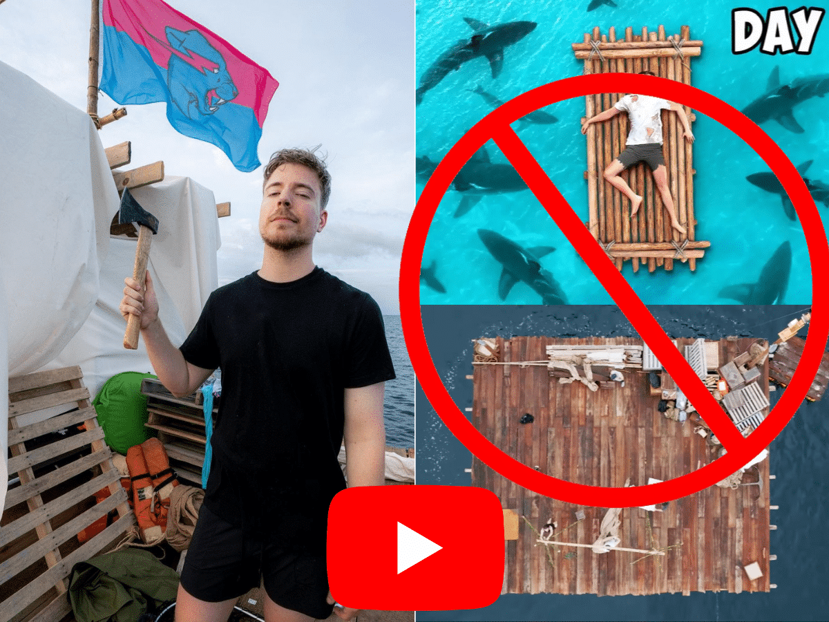 YouTube takes down MrBeast’s RECORD-BREAKING “7 Days Stranded At Sea” video as Motion Design animator issues a copyright claim