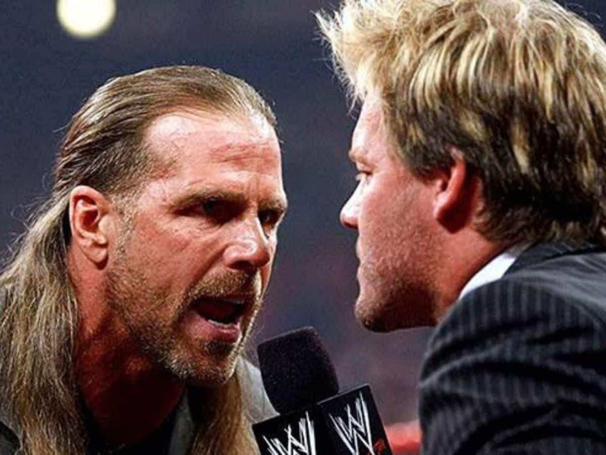 Shawn Michaels and Chris Jericho 