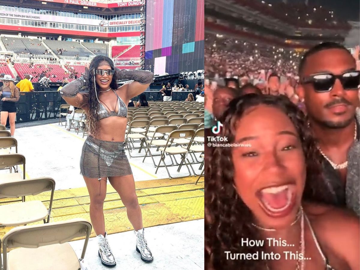 WATCH: Bianca Belair goes berserk and screams aloud as she attends Beyonce’s concert at Raymond James Stadium