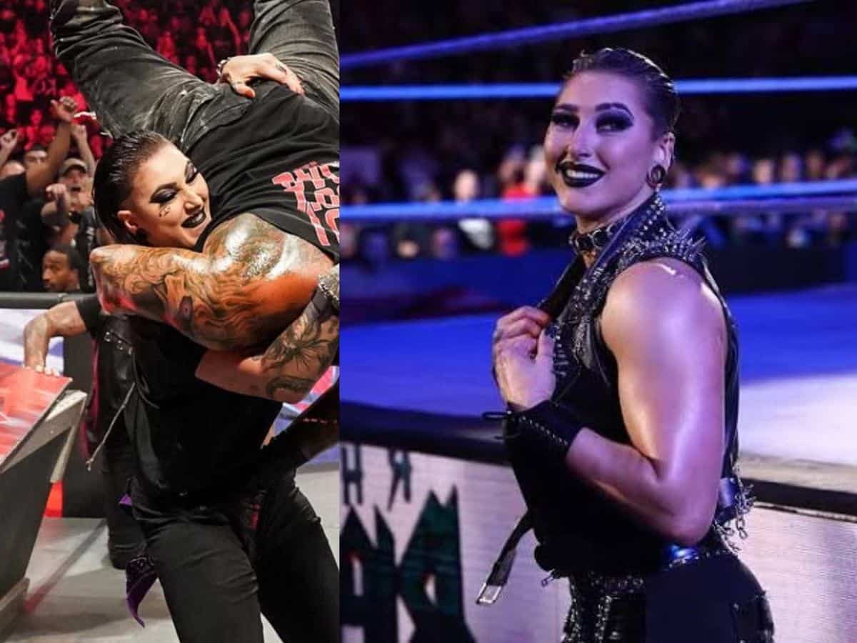 “Where’s Randy when you need him”- WWE Universe goes berserk after Rhea Ripley power slams 257-pound male superstar on Raw