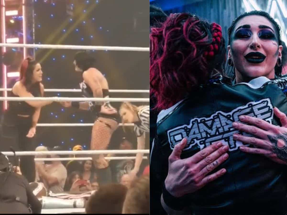 WATCH: Rhea Ripley’s romantic dance with Bayley after SmackDown went off air 