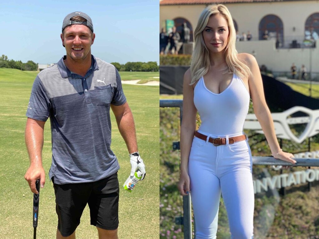 Bryson DeChambeau and Paige Spiranac (Image via golfdigest)