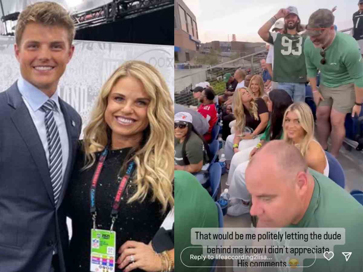 Zach Wilson’s mother Lisa TRASHES fan for blatantly disrespecting her son during preseason game