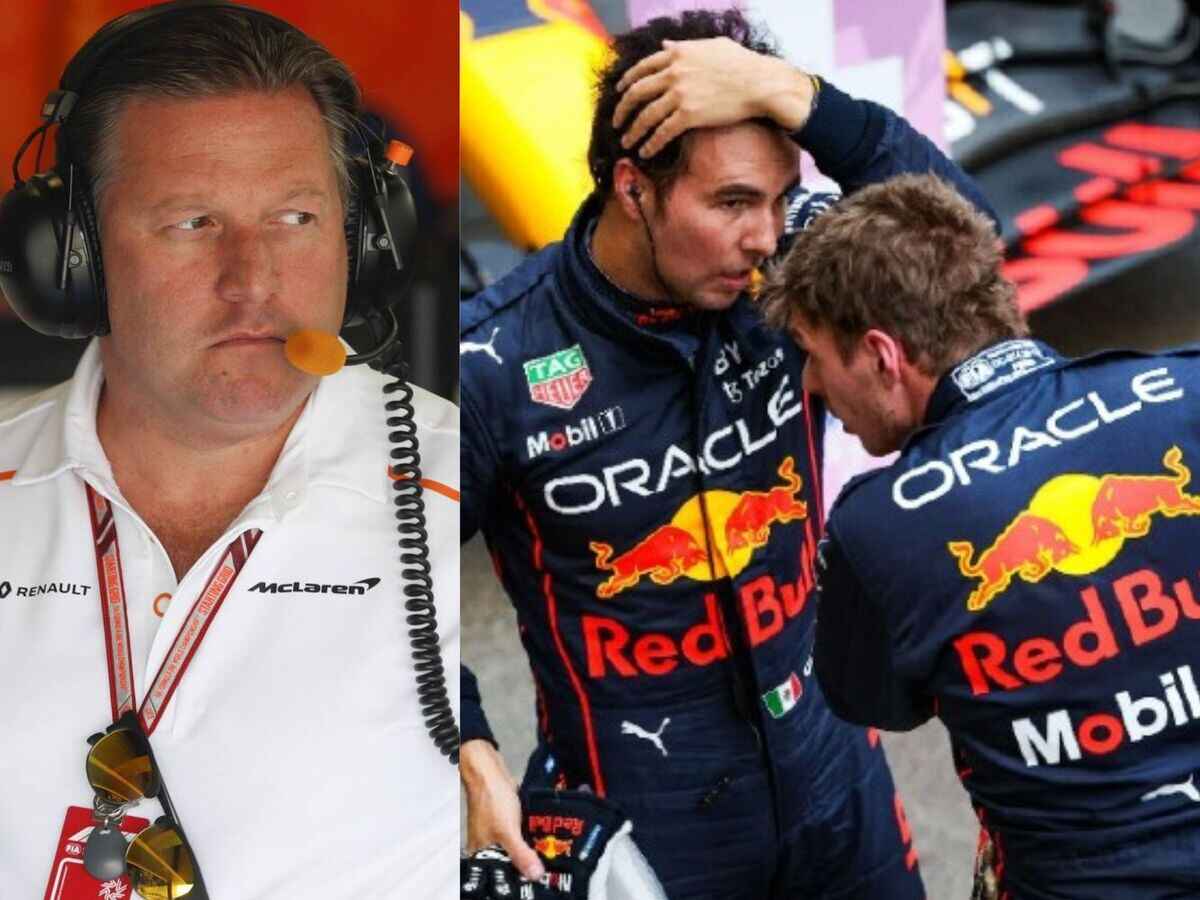 Zak Brown claims the 2023 ‘championship would be wide open’ if Sergio Perez was in Max Verstappen’s seat