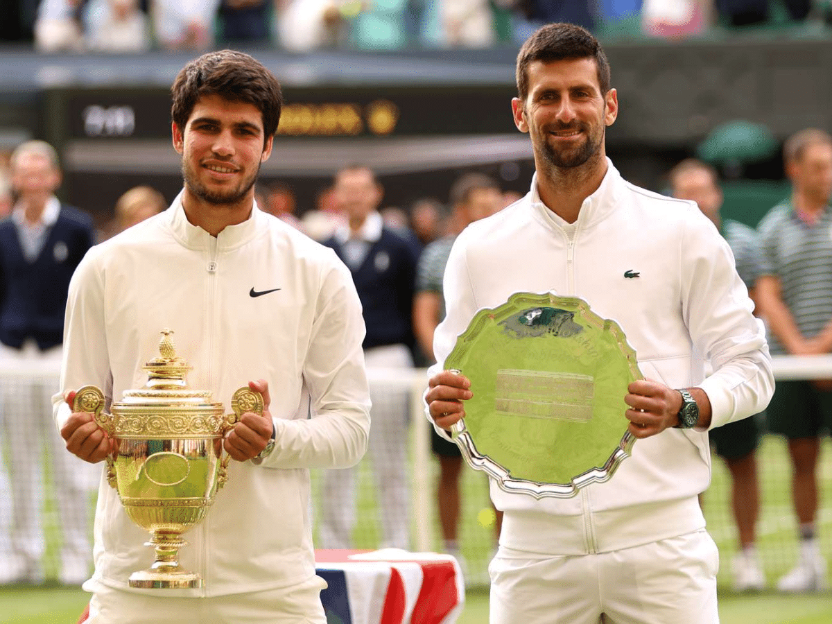 Carlos Alcaraz will be the one to ‘carry’ tennis declares Novak Djokovic showering praise on the reigning Wimbledon champion