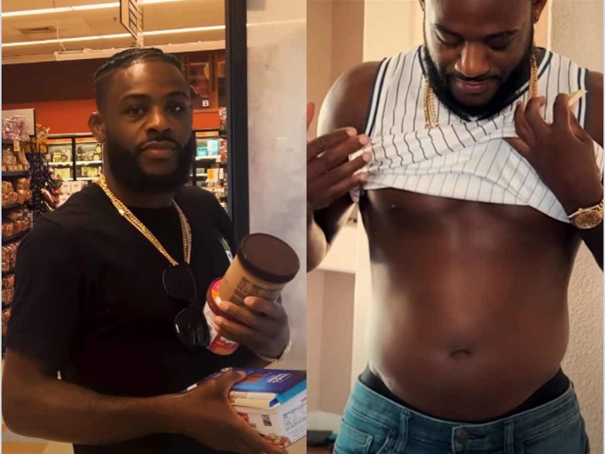 WATCH: 40 pounds in 5 days! Ab-less Aljamain Sterling reveals unbelievable weight gain after knockout loss to Sean O’Malley