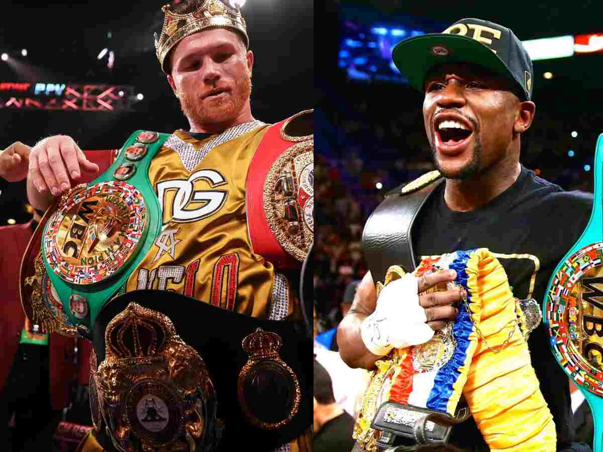 “Canelo is cherry picking,” Floyd Mayweather surprisingly sides with Canelo Alvarez to defend former rival from heated criticism