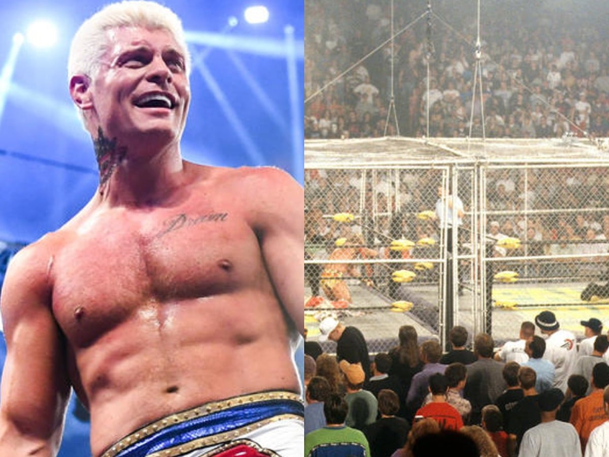 Cody Rhodes and the WarGames structure