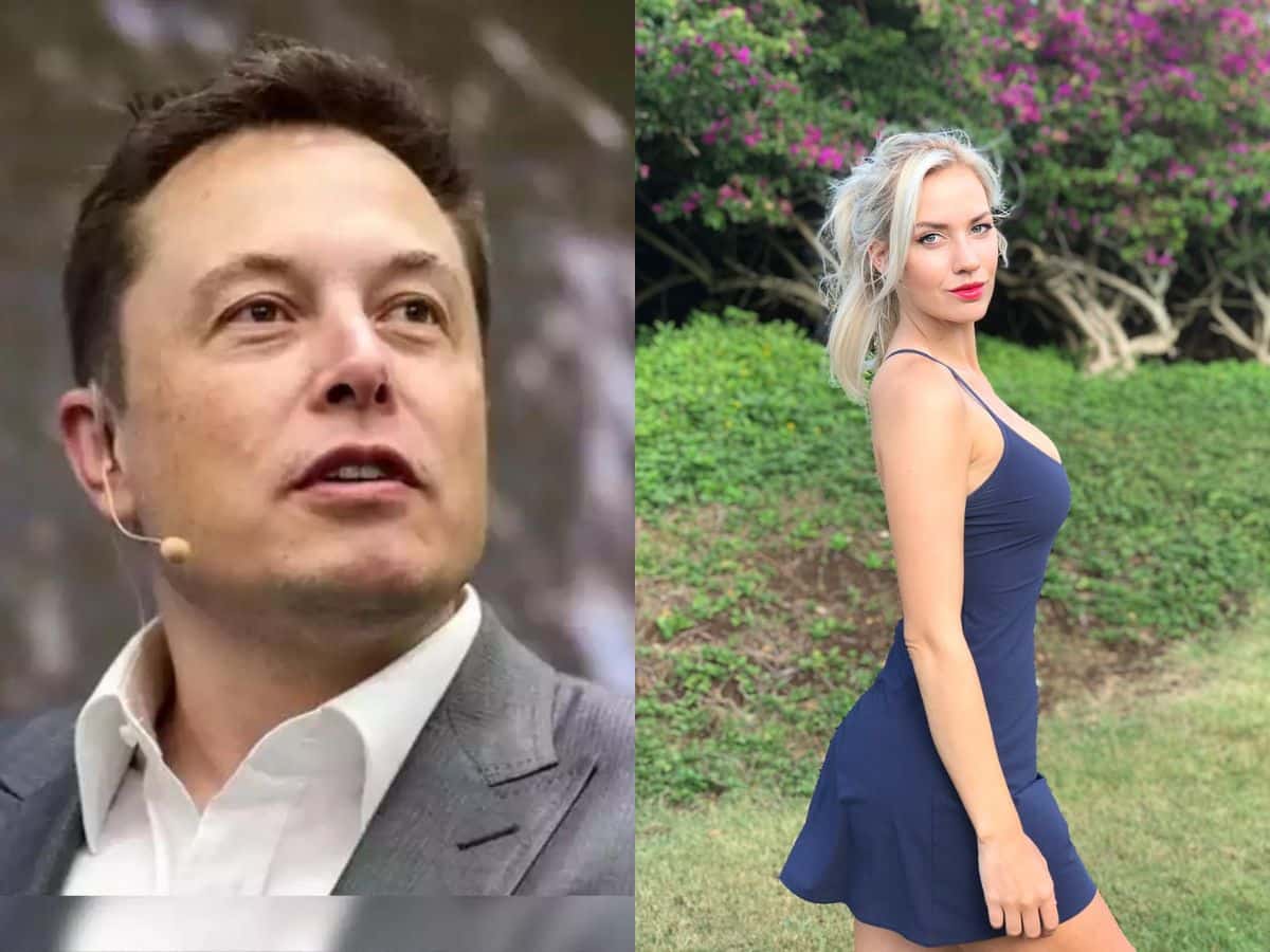 Paige Spiranac and Elon Musk ( Image via Golf and Reuters )