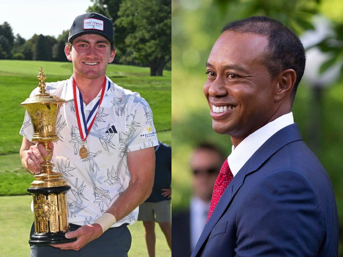 Unstoppable Nick Dunlap SHATTERS records joining golf GOAT Tiger Woods in latest U.S. Amateur glory