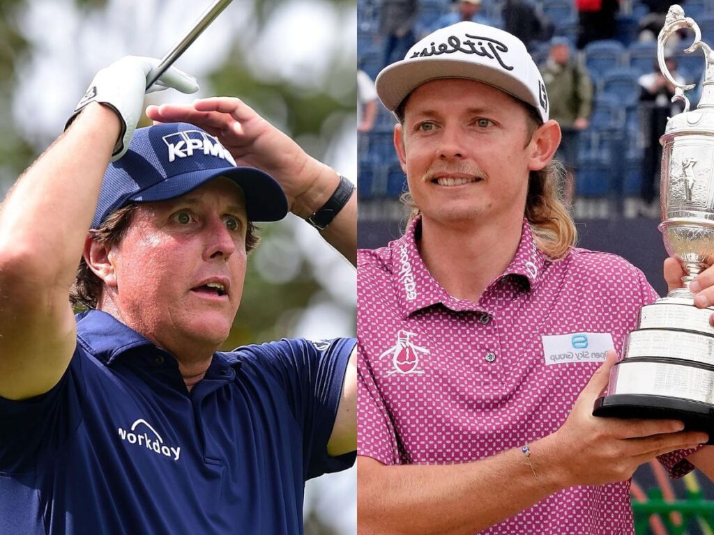 Cam Smith , Phil Mickelson(Image via golfdigest)