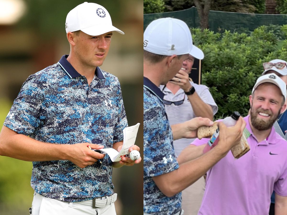 WATCH: Jordan Spieth’s WHIMSICAL ‘want half?’ sandwich gesture paints a hilarious highlight from FedEx St. Jude