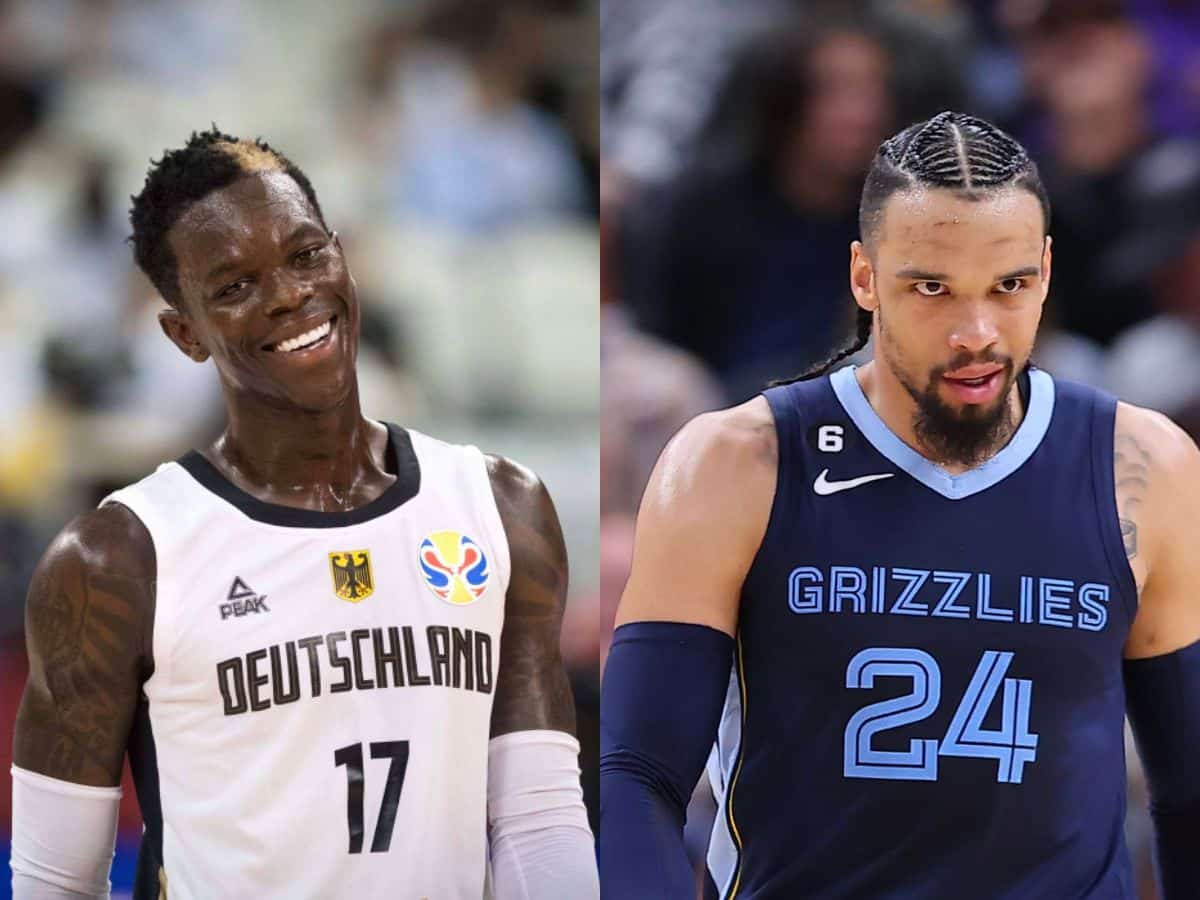 WATCH: Former Laker star Dennis Schroder FOOLS Dillon Brooks, laughs in his face during basketball World Cup