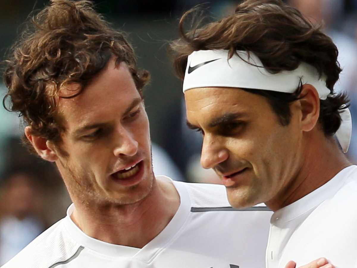 Murray and Federer