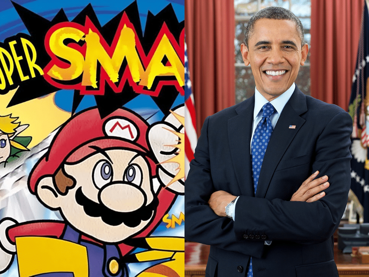 Which character did Former US President Barack Obama main in Super Smash 64?