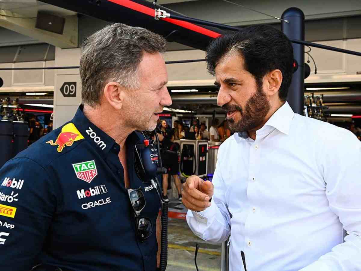 Christian Horner and Mohammed Ben Sulayem