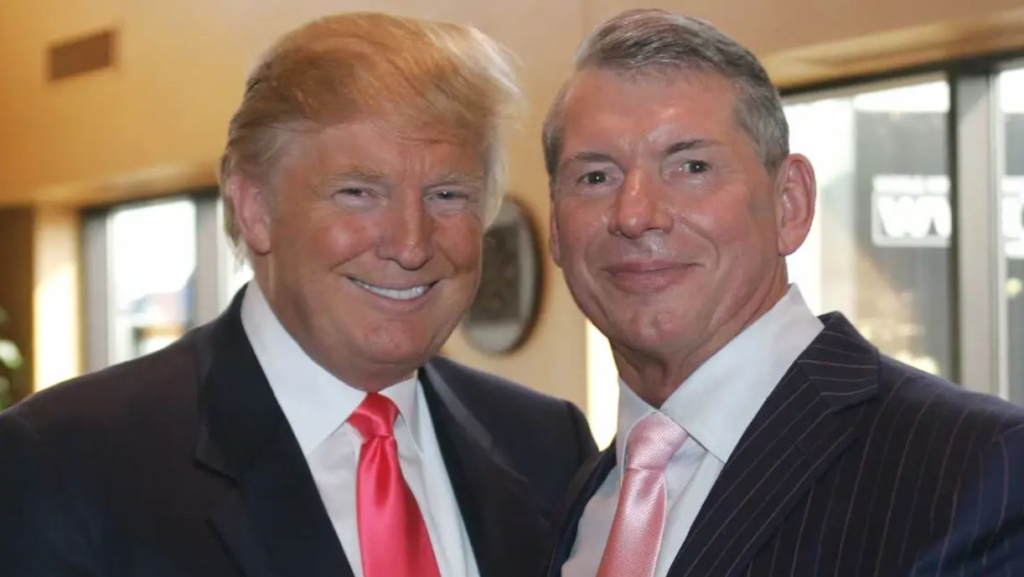 Donald Trump and Vince McMahon