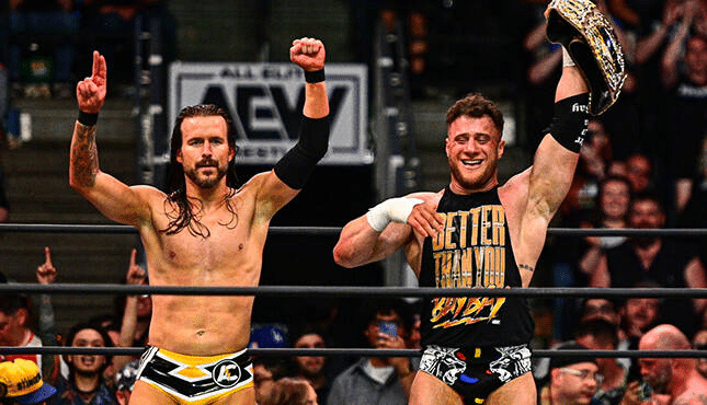 Adam Cole and MJF