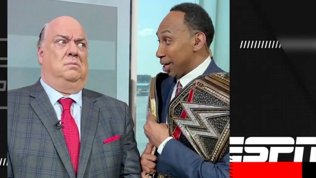 Paul Heyman and Stephen A. Smith