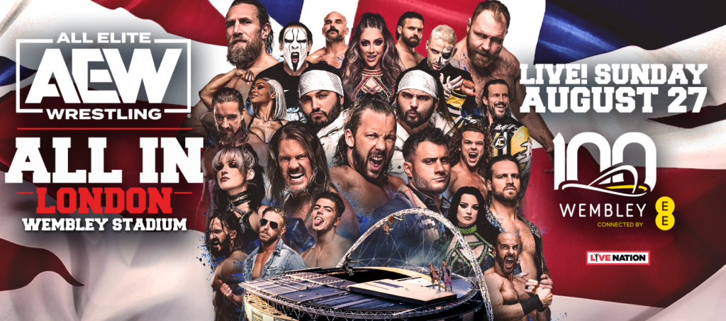 AEW All In London poster