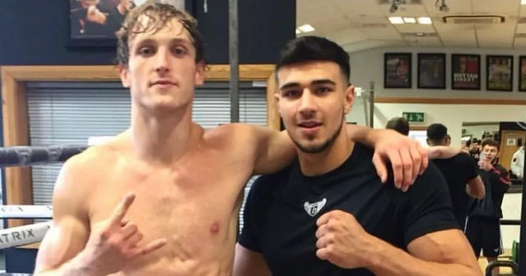 Logan Paul and Tommy Fury