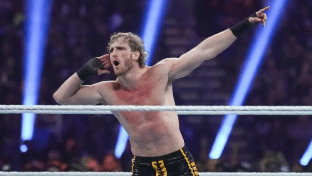 Logan Paul at Royal Rumble 2023