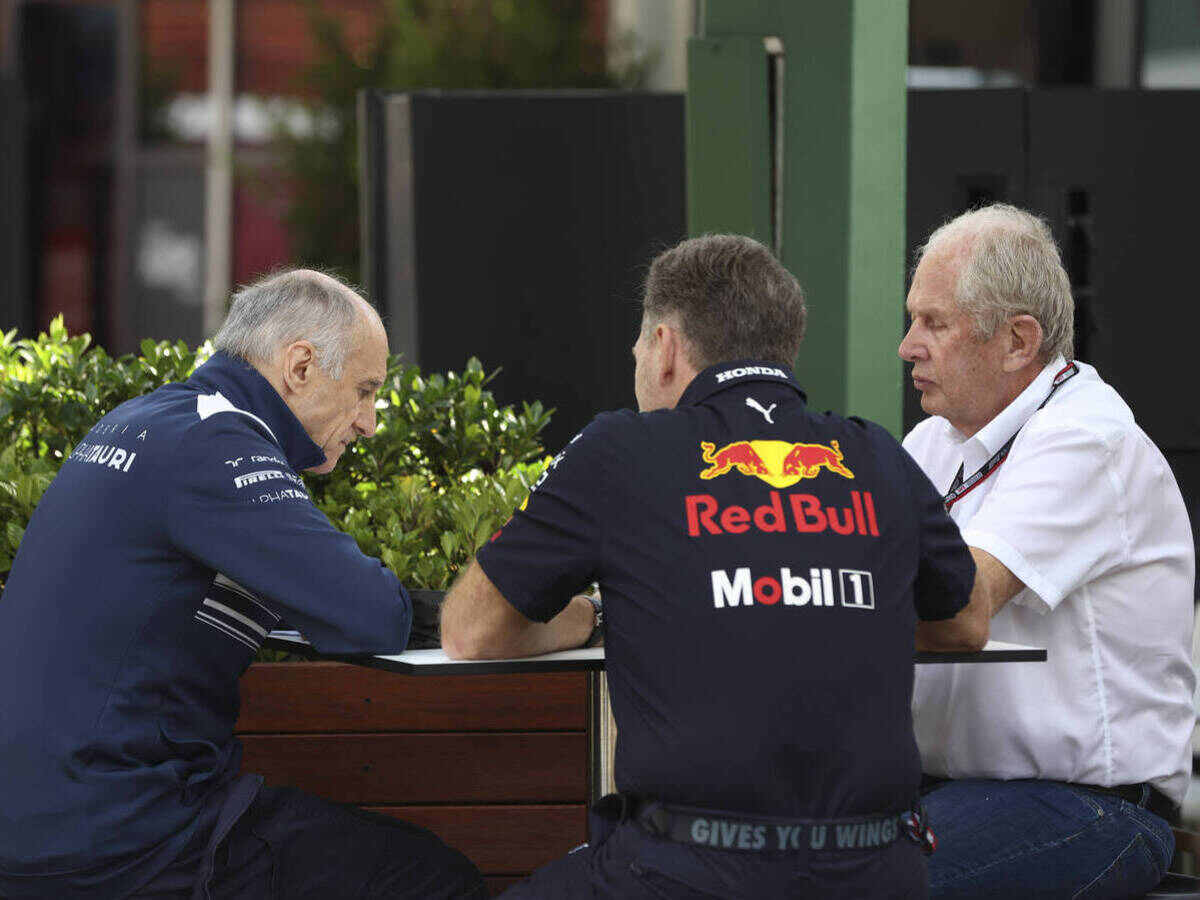 Franz Tost, Christian Horner, and Dr. Helmut Marko (Via IMAGO)