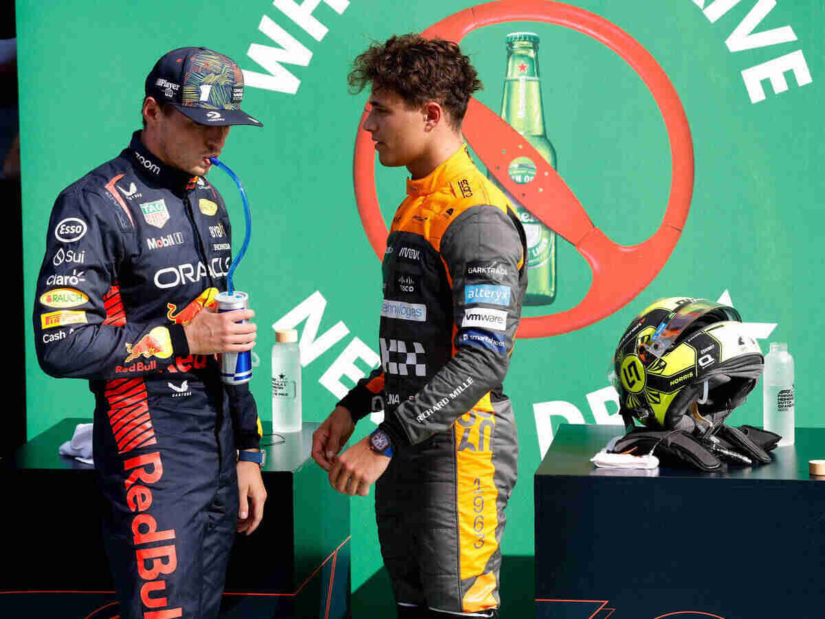 Lando Norris jokes about Max Verstappen’s ‘worst-ever car’ at the Singapore GP