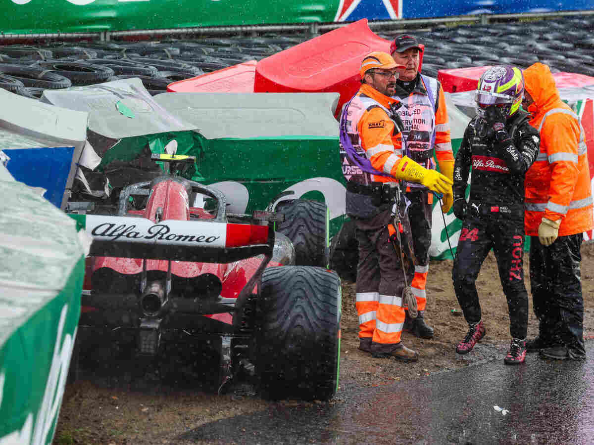 Zhou Guanyu admits he was ‘very lucky’ to walk away unharmed from the 19g crash at Dutch GP