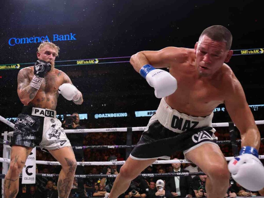 Jake Paul Vs Nate Diaz