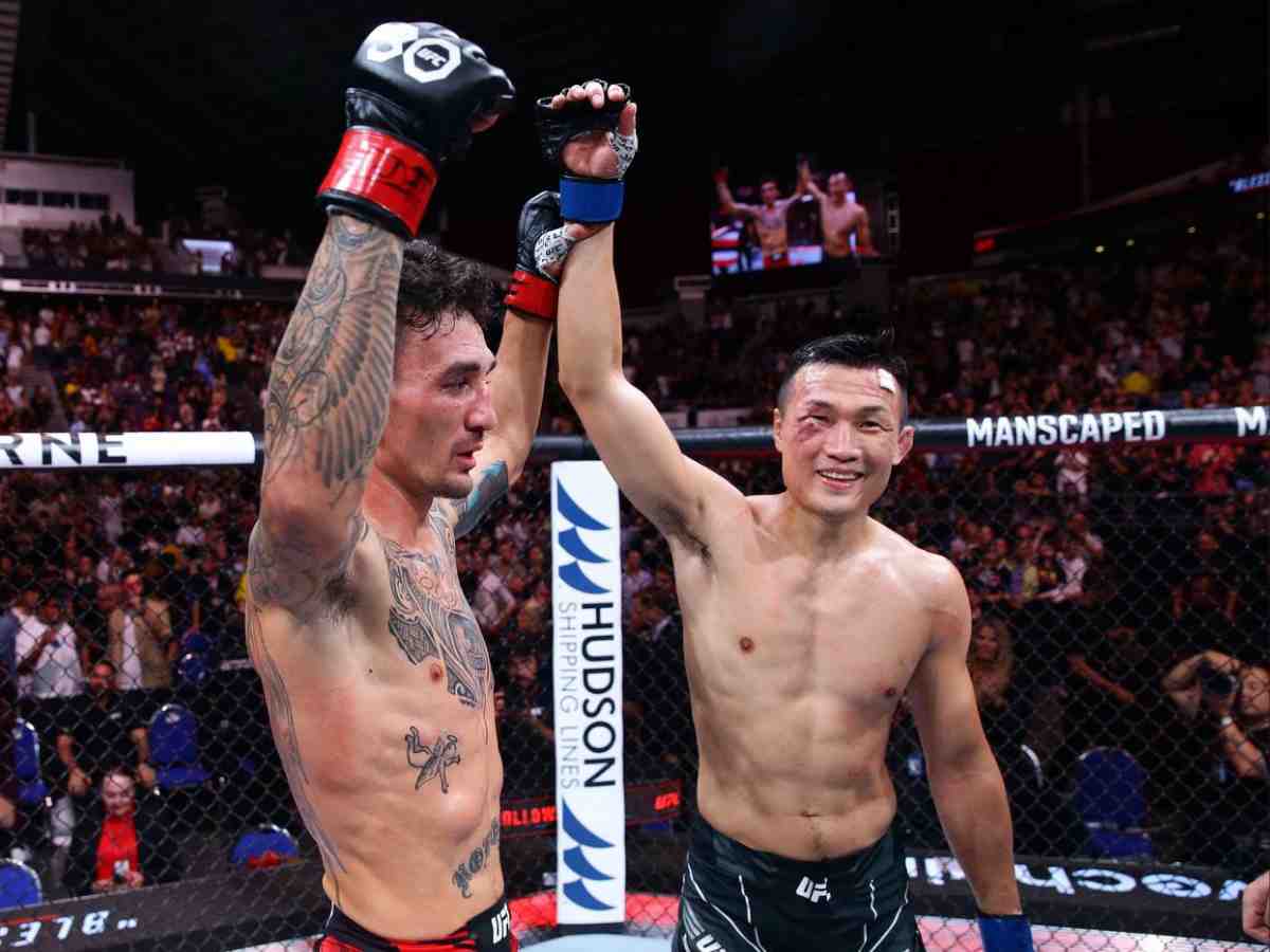 “I saw him stop breathing,” Max Holloway describes amazing moment of Chan Sung Jung being an actual Zombie in terrifying anaconda choke