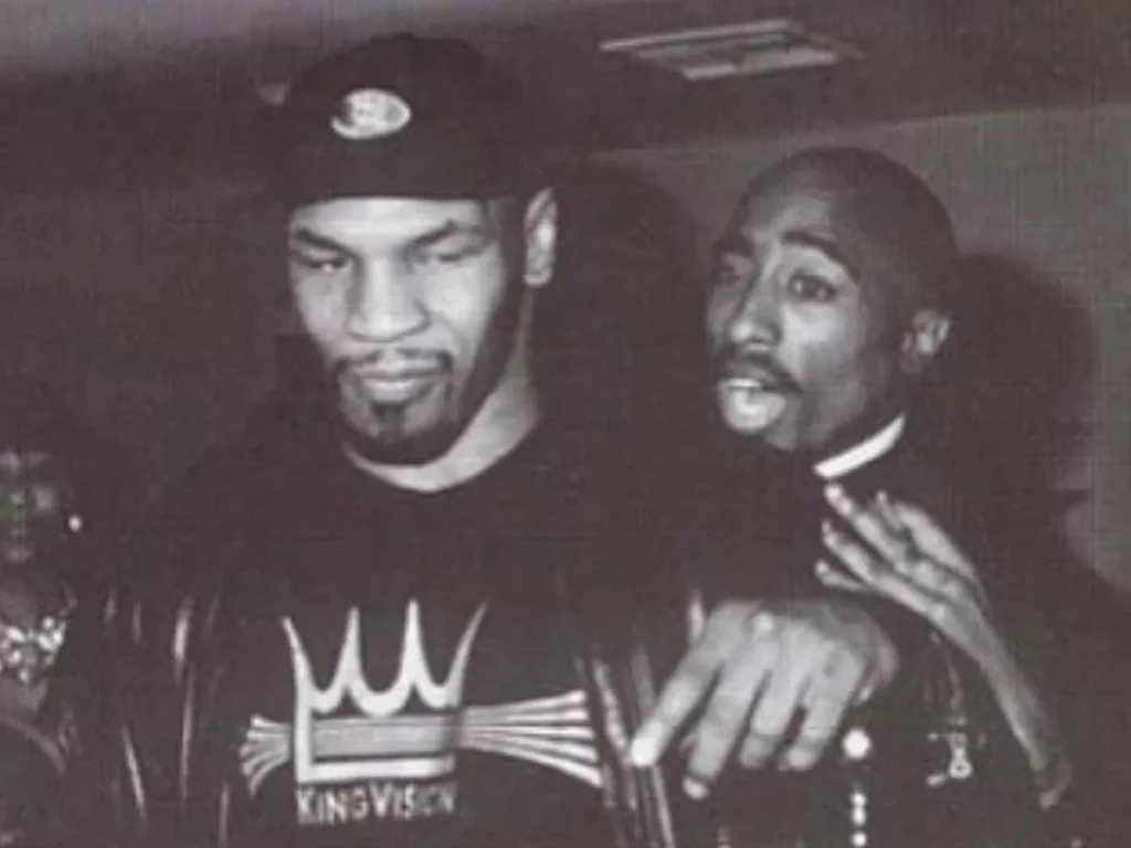 Mike Tyson and Tupac Shakur