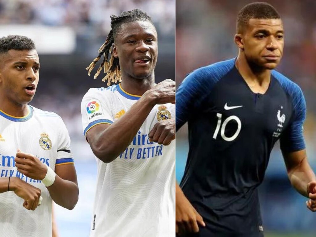 PSG demand Rodrygo or Camavinga for Kylian Mbappe (credits- The Mirror)