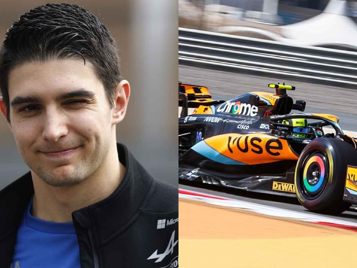 Esteban Ocon claims that Alpine will soon overtake McLaren interms of performance