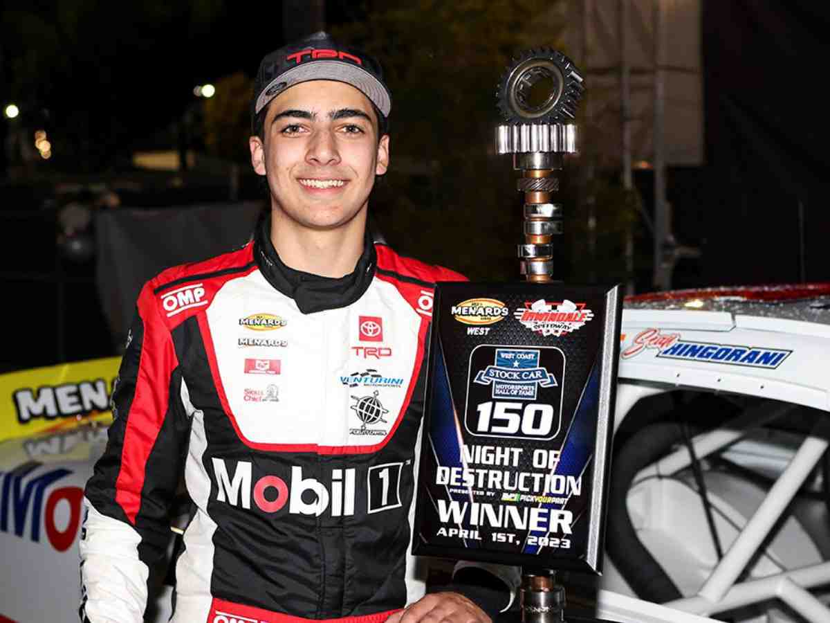 16-year-old Sean Hingorani set to make NASCAR Truck Series debut in Milwaukee