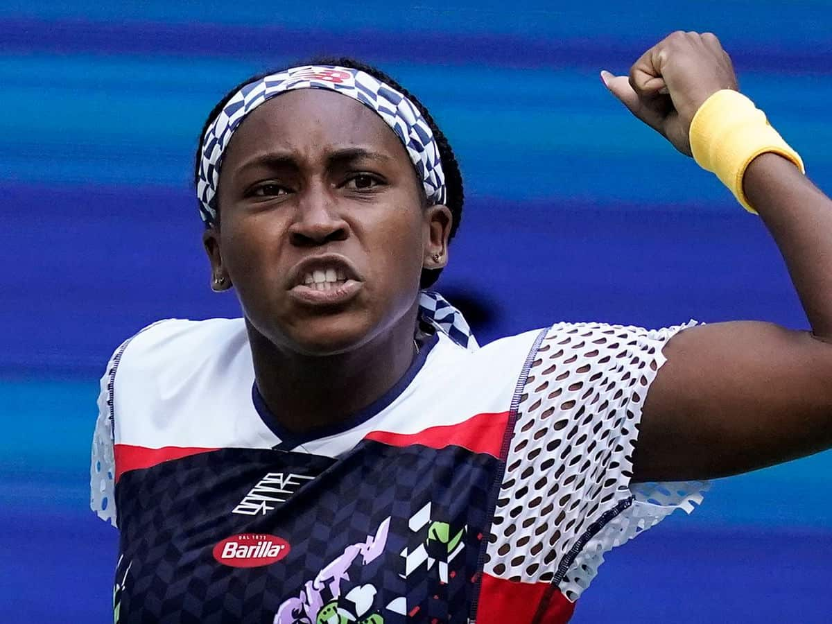 WATCH: Coco Gauff on board on throwing her racket but with a special condition as she makes the semi-finals in Cincinnati