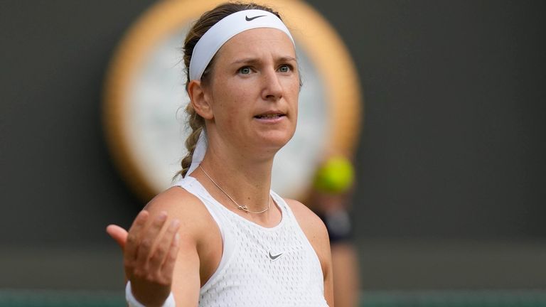 Victoria Azarenka asserts the no-handshake policy by Ukrainians is not a STANDARD PROCEDURE after being tired of talking about it