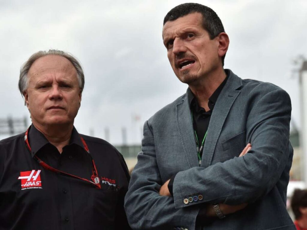 Gene Haas and Guenther Steiner